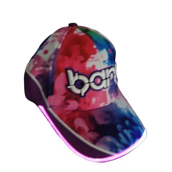 Bang Energy Drink Light Up Brim Colorful Snapback Adjustable Hat - Picture 3 of 10